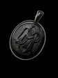 VICTORIAN HUGE WHITBY JET LOCKET