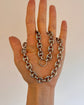 ANTIQUE SILVER MARINER LINK CHAIN