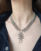 VICTORIAN SILVER ACORN COLLAR NECKLACE