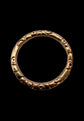 GEORGIAN 9CT GOLD CHASED SPLIT RING