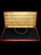 GEORGIAN HIGH CARAT GOLD FINE BELCHER CHAIN