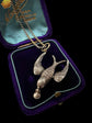 VICTORIAN SILVER SWALLOW PENDANT