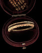 GEORGIAN 12CT GOLD SPLIT RING