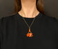 EARLY 19TH CENTURY CORAL MANO CORUNTO HAND PENDANT