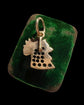 VICTORIAN DIAMOND & ENAMEL COCKEREL PENDANT