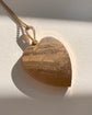 LARGE ANTIQUE 15CT GOLD HEART LOCKET