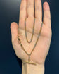 ANTIQUE BI-COLOUR 18CT GOLD & PLATINUM CURB ALBERT CHAIN