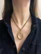 VICTORIAN ROCK CRYSTAL PENDANT WITH BALL FINIAL FRAME