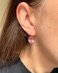 GEORGIAN PINK PASTE EARRINGS