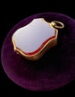 VICTORIAN LARGE 15CT GOLD SHIELD LOCKET PENDANT