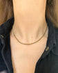 ANTIQUE 15CT GOLD BRAZILIAN / SNAKE LINK CHAIN