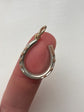 VICTORIAN PLATINUM & GOLD HORSESHOE PENDANT