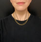 GEORGIAN HIGH CARAT GOLD FINE BELCHER CHAIN