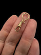 VICTORIAN 15CT GOLD DOG CLIP & HOOK