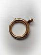 LARGE FRENCH 18CT GOLD BOLT RING