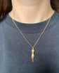 GEORGIAN 18CT GOLD HAND PENDANT / CLASP