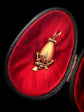 VICTORIAN GARNET AND DIAMOND TEARDROP PENDANT