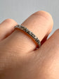 GEORGIAN DIAMOND ETERNITY RING