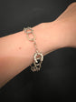 EQUESTRIAN SILVER HORSESHOE BRACELET