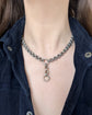 VICTORIAN SILVER CHUNKY BELCHER COLLAR