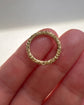 GEORGIAN 15CT GOLD SPLIT RING