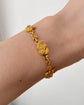 19TH CENTURY GOLD NUGGET BRACELET