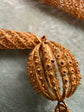GEORGIAN WOVEN HIGH CARAT GOLD CHAIN NECKLACE