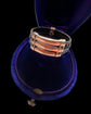 VICTORIAN ELEPHANT HAIR & GOLD MULTI BAND RING