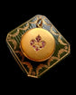 ANTIQUE 15CT GOLD & RUBY MULTI ‘FAMILY’ DISC LOCKET