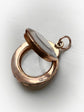 GEORGIAN PEARL SNAKE OUROBOROS LOCKET PENDANT