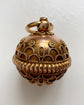 VICTORIAN 10CT GOLD ETRUSCAN REVIVAL SPHERE PENDANT