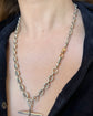 A PAIR OF 18CT GOLD CHUNKY ANTIQUE TWIST DOGCLIPS