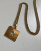 VINTAGE 18CT GOLD & DIAMOND PENDANT