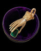 EARLY 19TH CENTURY 15CT GOLD HAND PENDANT