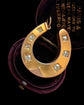 VICTORIAN SUPERSIZED 18CT GOLD & DIAMOND HORSESHOE PENDANT