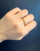 GEORGIAN 15CT GOLD CHUNKY SPLIT RING