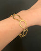 VINTAGE 9CT GOLD HORSESHOE BRACELET