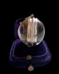 VICTORIAN ROCK CRYSTAL & SILVER POOL OF LIGHT / SPHERE PENDANT