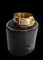 VICTORIAN DIAMOND & 18CT GOLD BUCKLE RING