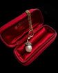 VICTORIAN DIAMOND & PEARL ACORN PENDANT