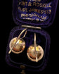 GEORGIAN PASTE SINGLE STONE EARRINGS