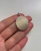 ANTIQUE 15CT GOLD & PLATINUM OVAL LOCKET