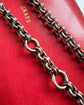 VICTORIAN SILVER CHUNKY BELCHER COLLAR
