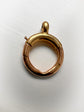 VICTORIAN 15CT GOLD BOLT RING