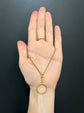 HUGE VICTORIAN 9CT GOLD SLIDING BOLT RING