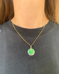 ANTIQUE ‘THIS BE YOUR LUCKY STAR’ PENDANT