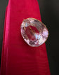 ANTIQUE LARGE AMETHYST LACE PIN