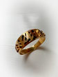 VICTORIAN 18CT GOLD MIZPAH RING
