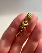 GEORGIAN 15CT GOLD & DIAMOND HAND CLASP / PENDANT