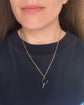 ANTIQUE PLATINUM SPUR PENDANT